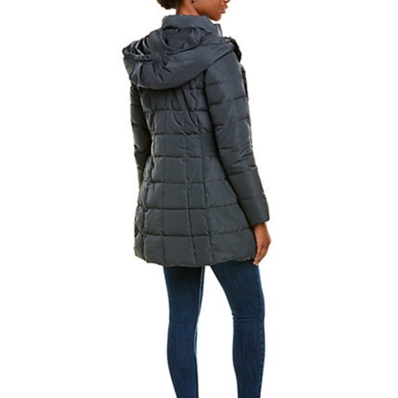 Cole Haan Hooded Down Puffer Coat - Picture 2 of 4